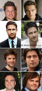 cortes de cabelo masculino de atores famosos com o rosto redondo
