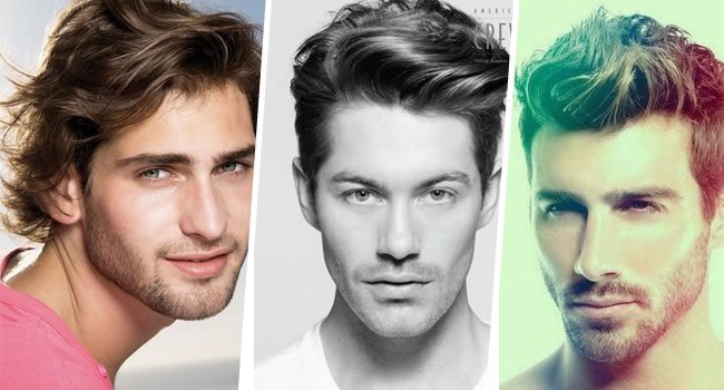 Corte de cabelo para homens com rosto fino